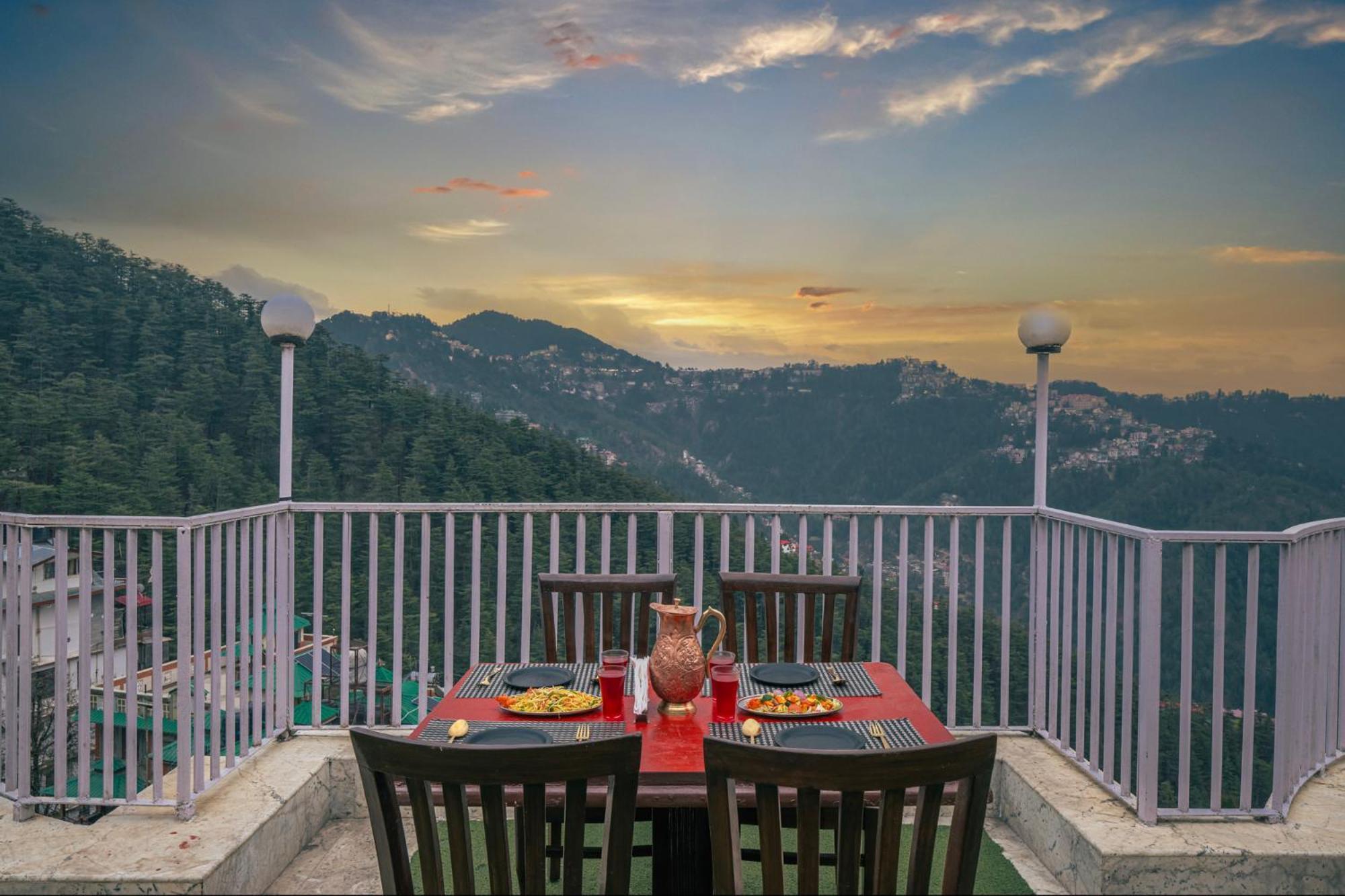 Seven Hills Shimla By Him Haults Hospitality Aparthotel ภายนอก รูปภาพ